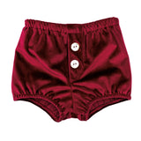 Culotte In Velluto Liscio Neonato CALAMARO 16095