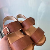 Sandali Primi Passi In Pelle Con Fibie Neonato RIZITOS B3039