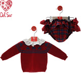 Completo Con Culotte E Maglioncino Neonata DEL SUR 1831