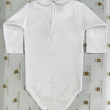 Long Sleeve Body in Warm Cotton Newborn-a Unisex Babidu 1190