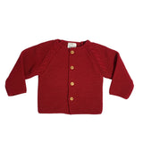 Cardigan With Wood Buttons Newborn / BABY FASHION 510.4
