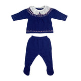 Tutina Spezzata In Misto Lana Neonata DR KID DK140