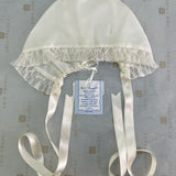 Beanie In Organdis Silk Newborn / SMALL GIUGGIOLA DORAC