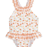 Costume Intero Con Rouches Bambina CALAMARO 23819