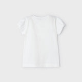 T-Shirt Stampata In Cotone Bambina MAYORAL 3080