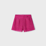 Shorts Guipure In Cotone Bambina MAYORAL 3908