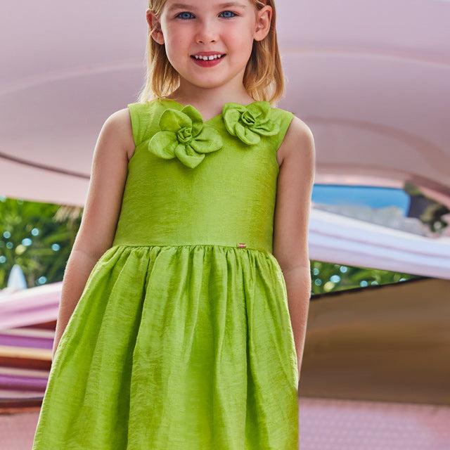 Bambina Mayoral Vestito Elegante Bambina 12 Mesi Abito Elegante In