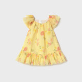 Abito Stampa Floreale In Tulle Neonata MAYORAL 1850