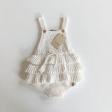 Pagliaccetto In Caldo Cotone Con Rouches Neonata BABBY 25238