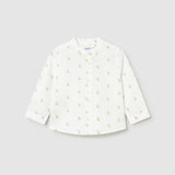 Camicia Manica Lunga Stampata Con Colletto Coreano In Cotone Neonato MAYORAL 1116ML