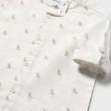 Camicia Manica Lunga Stampata Con Colletto Coreano In Cotone Neonato MAYORAL 1116ML