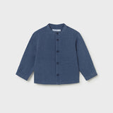 Camicia Manica Lunga In Denim Con Colletto Coreano Neonato MAYORAL 1117