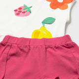 Completo Corto Smanicato Con Stampa In Cotone Neonata MAYORAL 1209
