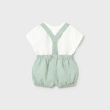 Completo Con Bermuda E Camicia Con Bretelle Neonato MAYORAL 1267