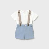 Completo Con Bermuda E Camicia Con Bretelle Neonato MAYORAL 1278