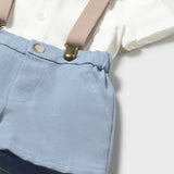 Completo Con Bermuda E Camicia Con Bretelle Neonato MAYORAL 1278