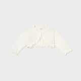 Coprispalle Elegante In Filo Di Cotone Con Pizzo Neonata MAYORAL 1301