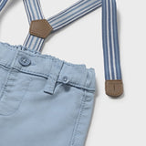 Pantalone Lungo In Cotone Con Bretelle Neonato MAYORAL 1596