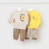 Set Di Due Tute Intercambiabili In Cotone Neonato MAYORAL 1628