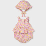 Pagliaccetto Stampato Con Cappello Neonata MAYORAL 1632