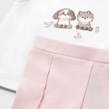 Completo Tre Pezzi In Cotone Neonata MAYORAL 1732