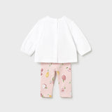 Set Di Due Completi In Cotone Neonata MAYORAL 1741