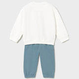 Tuta Due Pezzi Con Stampa In Cotone Neonato MAYORAL 1832