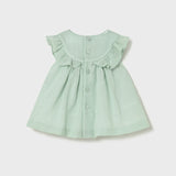 Abito Smanicato Con Nido D'Ape Neonata MAYORAL 1884