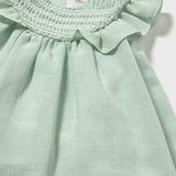 Abito Smanicato Con Nido D'Ape Neonata MAYORAL 1884