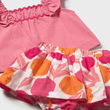 Completo Con Gonna E Blusa In Cotone Neonata MAYORAL 1932