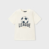 T-Shirt Stampata In Cotone Bambino MAYORAL 3074