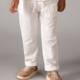 Pantalone Lungo Morbido Modello Chino In Misto Lino Bambino MAYORAL 3576