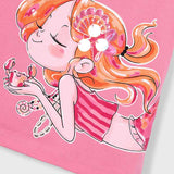 Abito Smanicato Stampato In Cotone Bambina MAYORAL 3943