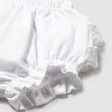 Copripannolino In Cotone Con Rouches Neonata MAYORAL 9008