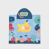 Asciugamano Mare Con Cappuccio Neonato MAYORAL 9114