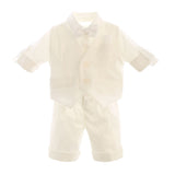 Completo Elegante 4 Pezzi In Cotone Neonato BUFI M0529A