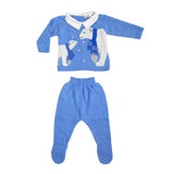 Tutina Spezzata In Misto Lana Neonato DR KID DK130