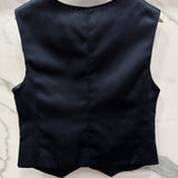 Gilet In cotone e Raso Blu Bambino Manuell&Frank M2476