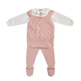 Completo Con Salopette E Maglia Neonata WEDOBLE I2401310A