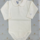 Long Sleeve Body in Warm Cotton Newborn-a Unisex Babidu 1190
