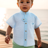 Completo Con Bermuda E Camicia Neonato DEL SUR 0279
