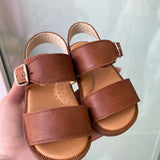 Sandali Primi Passi In Pelle Con Fibie Neonato RIZITOS B3039