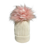 Cappello In Misto Lana Con Risvolto E Pom Pon Originale Bambino/a FURFANTE CT0449A