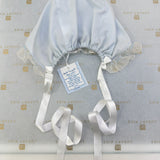 Beanie In Organdis Silk Newborn / SMALL GIUGGIOLA DORAC