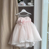 Abito Elegante Battesimale Con Code' Neonata LES ETOILES CECILIA