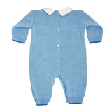 Tutina Intera In Misto Lana Con Trama Trecce Neonato BEBE' MARGO' B071T