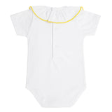 Body Con Collo Volant In Cotone Neonata CONDOR 54452