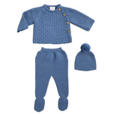 Tutina Spezzata Con Cappello In Tessuto Anallergico Neonato/a BABY FASHION 520.1T