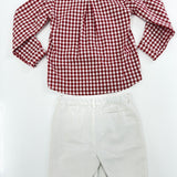 Complete with Bermuda And White-Red Shirt Child DEL SUR 1241