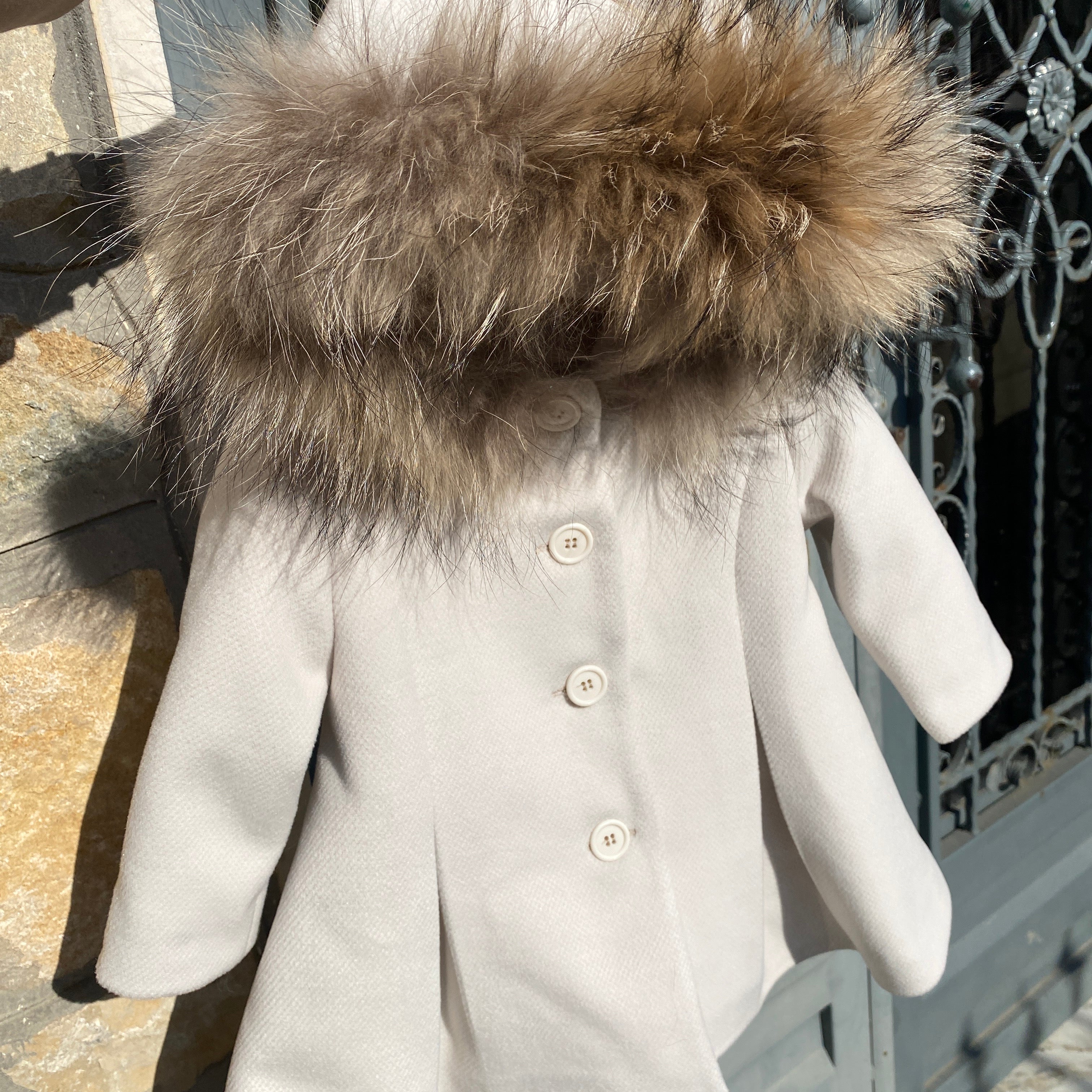 Cappotto In Pile Con Cappuccio E Orecchie Per Neonati - Giacca Invernale Calda E Morbida Per Bebè E Bambini